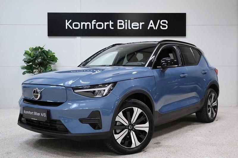 Blåmetal Brugt 2023 Volvo XC40 Plus SUV | 259.900 kr. (God pris) - Billede 1/4