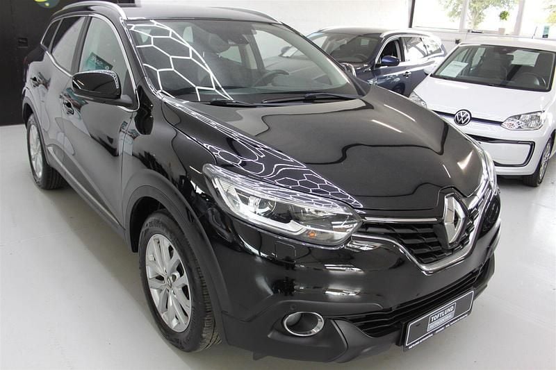 Sort Brugt 2016 Renault Kadjar Zen SUV | 86.900 kr. (Fair pris) - Billede 1/4