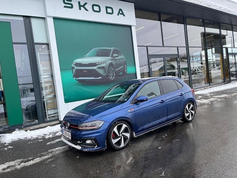 Brugt VW Polo GTI 200 HK (147 kW) 2019 Blåmetal Hatchback
