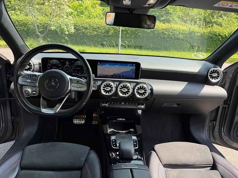 Brugt Mercedes A180 AMG line 116 HK (85 kW) 2018 Grå Hatchback
