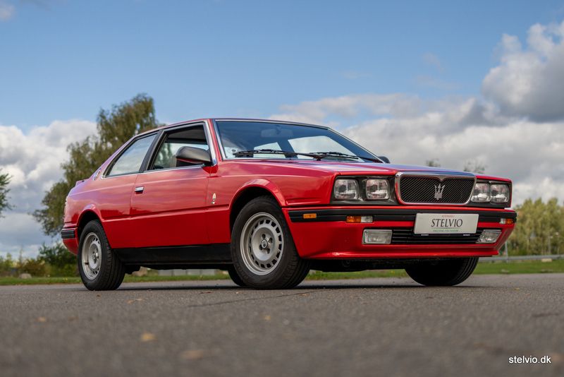 Brugt Maserati Biturbo 219 HK (161 kW) 1988 Rød