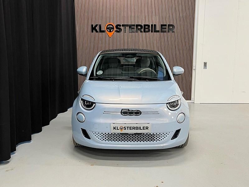Brugt Fiat 500e La Prima 86 kW (118 HK) 2021 Lysblåmetal Cabriolet