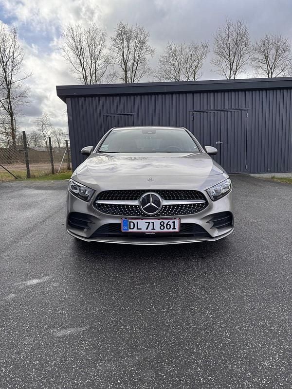 Brugt Mercedes A200 150 HK (110 kW) 2020 Champagnemetal Hatchback
