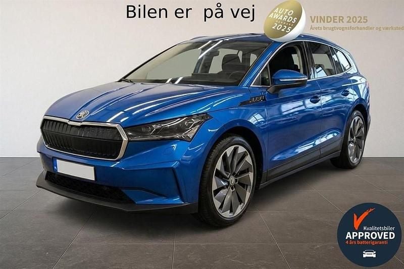 Brugt Skoda Enyaq iV 150 kW (204 HK) 2021 Blå SUV