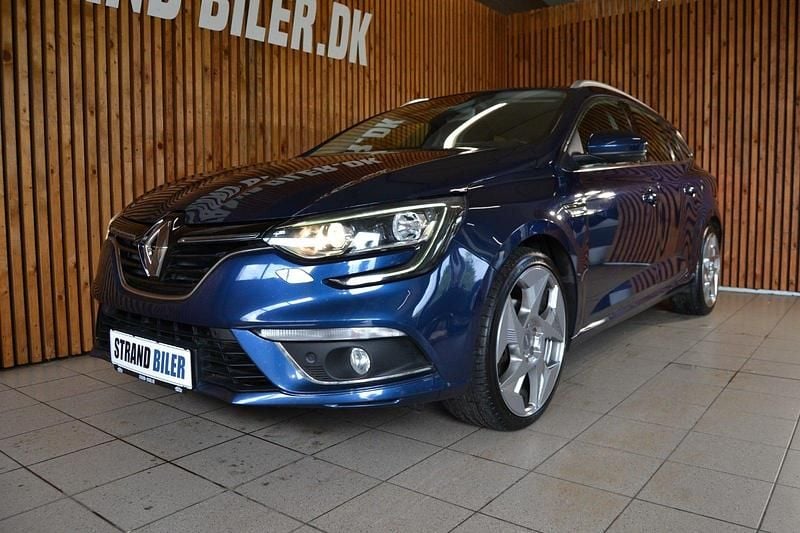 Blåmetal Brugt 2017 Renault Mégane IV Zen Stationcar | 114.800 kr. (Fair pris) - Billede 1/4