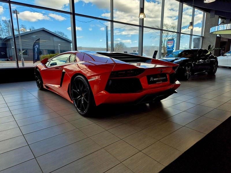 Brugt Lamborghini Aventador 700 HK (514 kW) 2013 Orangemetal Coupe