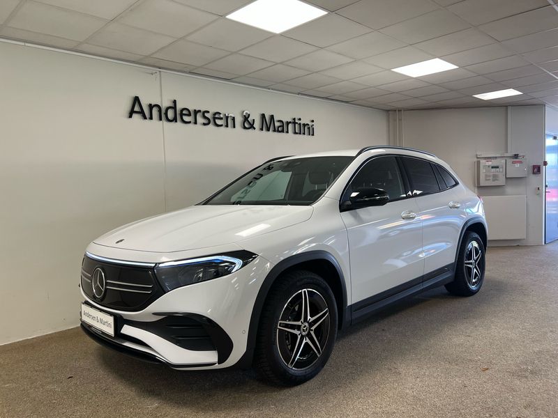 Hvid Brugt 2023 Mercedes EQA250+ Premium SUV | 289.900 kr. (God pris) - Billede 1/4