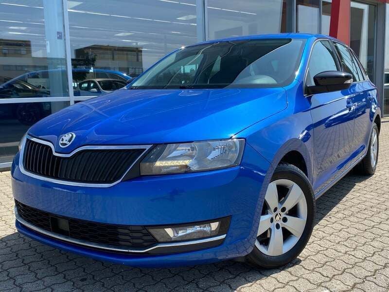 Blåmetal Brugt 2018 Skoda Rapid Hatchback | 99.900 kr. (Lidt for dyr) - Billede 1/4