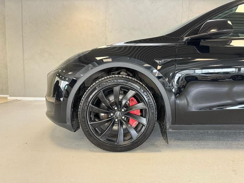 Brugt Tesla Model Y Long Range AWD 378 kW (514 HK) 2023 Sort SUV