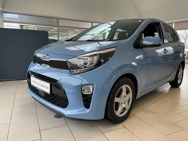 Brugt Kia Picanto 67 HK (49 kW) 2021 Blå Hatchback