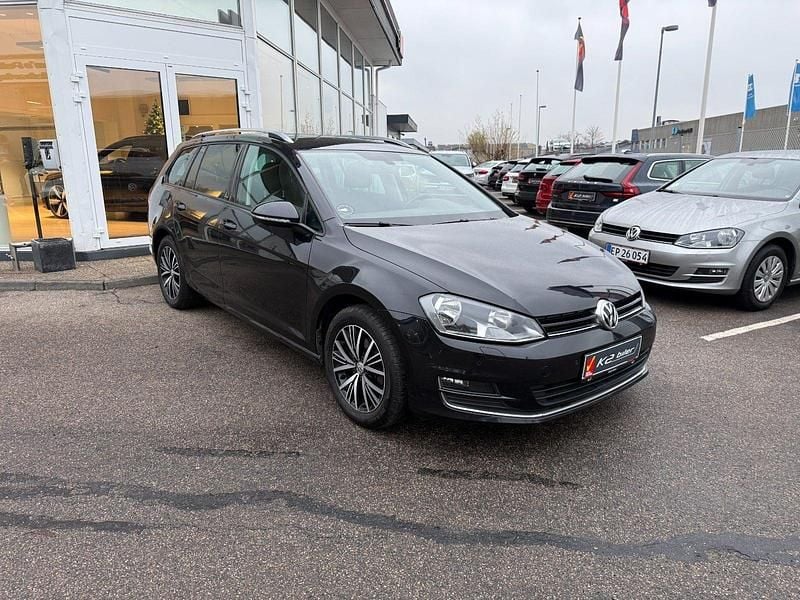 Sort Brugt 2017 VW Golf VII Allstar Stationcar | 139.800 kr. (Fair pris) - Billede 1/4