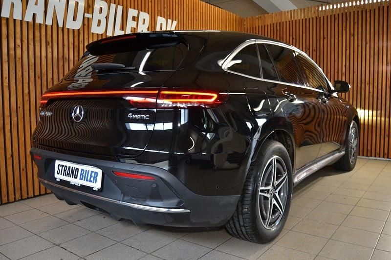 Brugt Mercedes EQC400 AMG line 300 kW (408 HK) 2020 Sort SUV