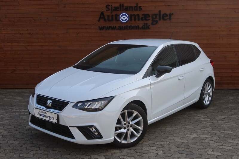 Hvid Brugt 2022 Seat Ibiza FR Hatchback | 140.000 kr. (God pris) - Billede 1/4