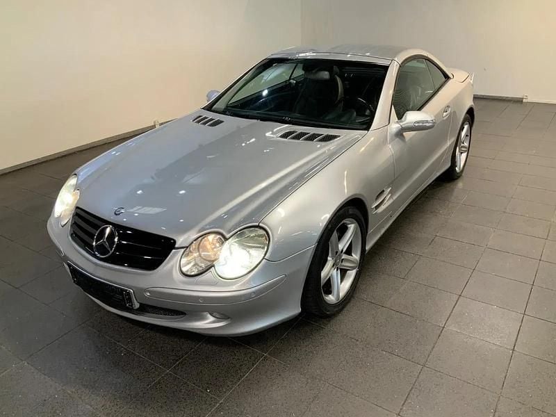 Sølv Brugt 2003 Mercedes SL500 | 229.900 kr. - Billede 1/4