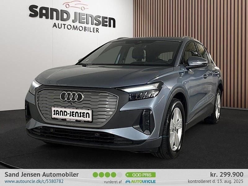 Blåmetal Brugt 2023 Audi Q4 e-tron Design SUV | 299.900 kr. (God pris) - Billede 1/4