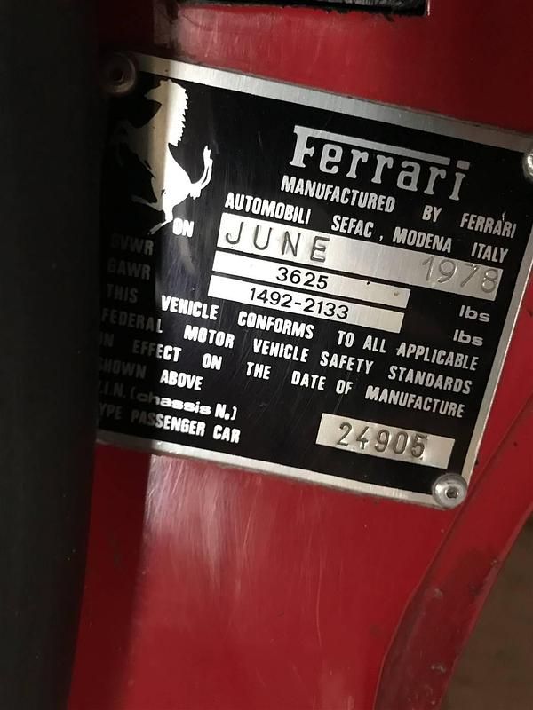 Brugt Ferrari 308 1978