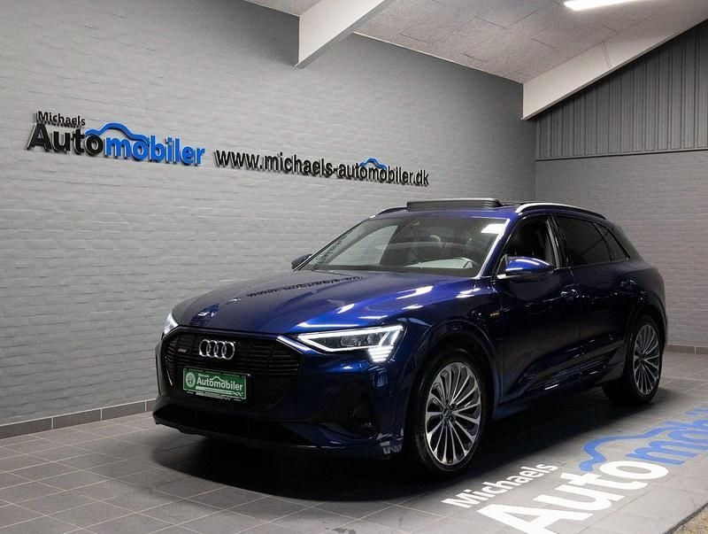 Blåmetal Brugt 2020 Audi e-tron S-Line SUV | 344.900 kr. (Fair pris) - Billede 1/4