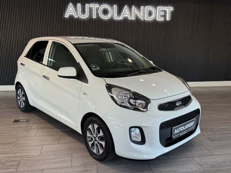 Hvid Brugt 2017 Kia Picanto Hatchback | 59.800 kr. (Fair pris) - Billede 1/4