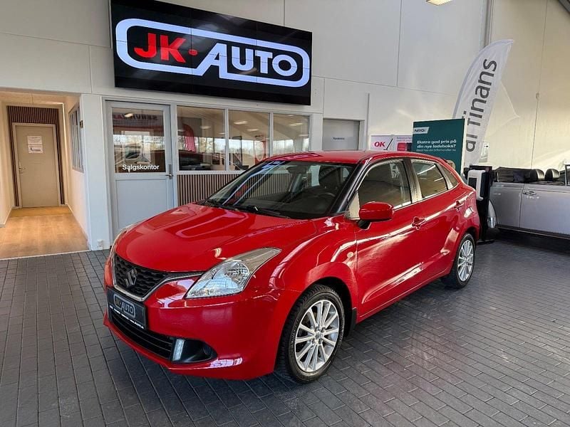 Rød Brugt 2018 Suzuki Baleno Active Hatchback | 74.800 kr. (Fair pris) - Billede 1/4