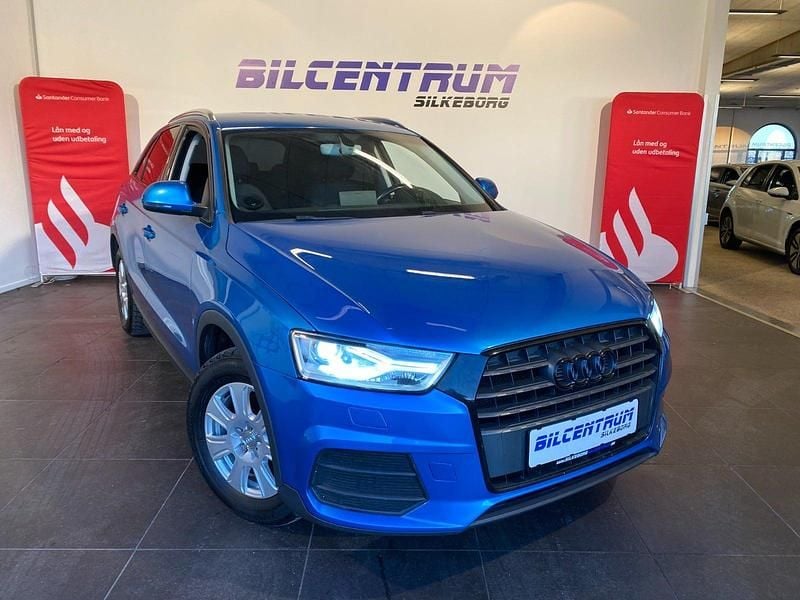 Blåmetal Brugt 2016 Audi Q3 Comfort SUV | 159.900 kr. (Lidt for dyr) - Billede 1/4
