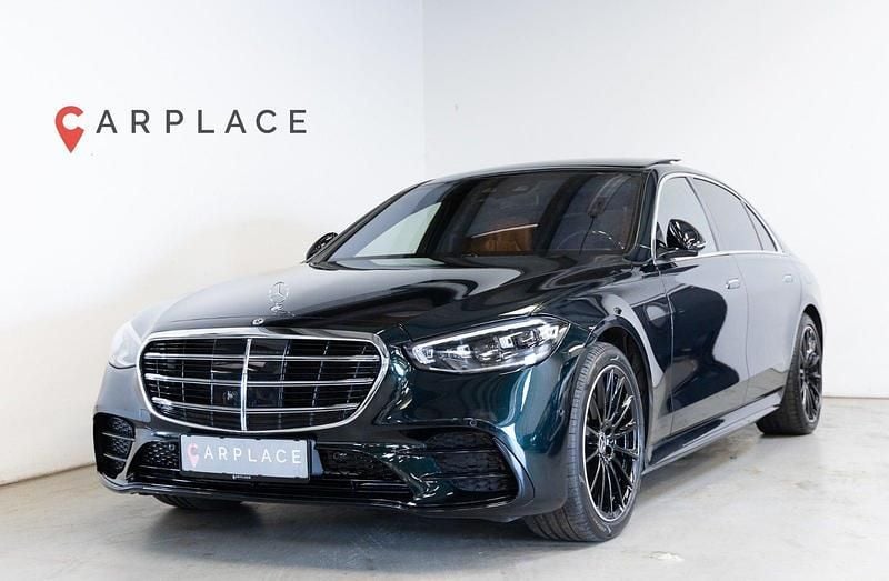 Grønmetal Brugt 2022 Mercedes S580 AMG line Sedan | 1.449.900 kr. - Billede 1/4