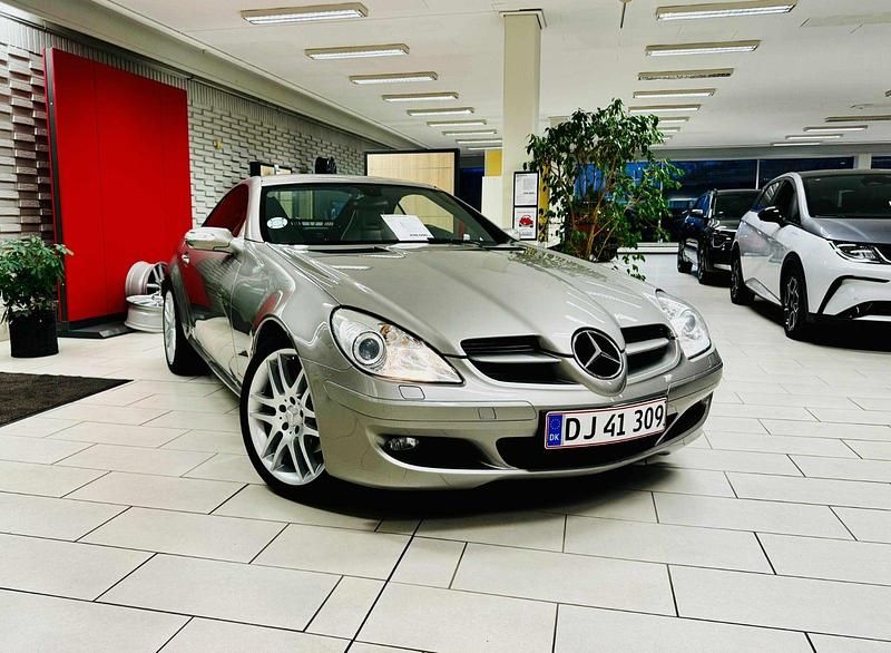 Champagnemetal Brugt 2007 Mercedes SLK280 Cabriolet | 248.000 kr. - Billede 1/4