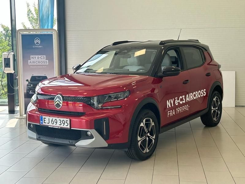Rød elixir Ny 2025 Citroën e-C3 Aircross VTR Sport SUV | 219.800 kr. - Billede 1/4