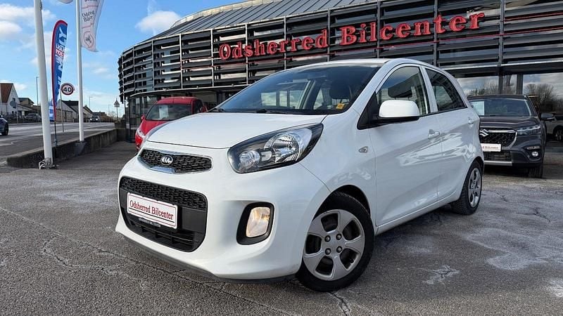 Hvid Brugt 2016 Kia Picanto Hatchback | 59.900 kr. (Fair pris) - Billede 1/4