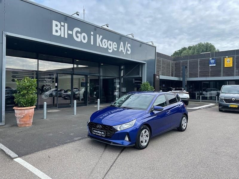 Blåmetal Brugt 2020 Hyundai i20 Essential Hatchback | 139.900 kr. (Fair pris) - Billede 1/4