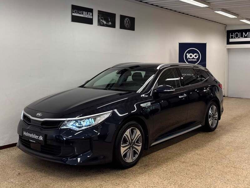 Blå Brugt 2018 Kia Optima Stationcar | 159.900 kr. (Fair pris) - Billede 1/4