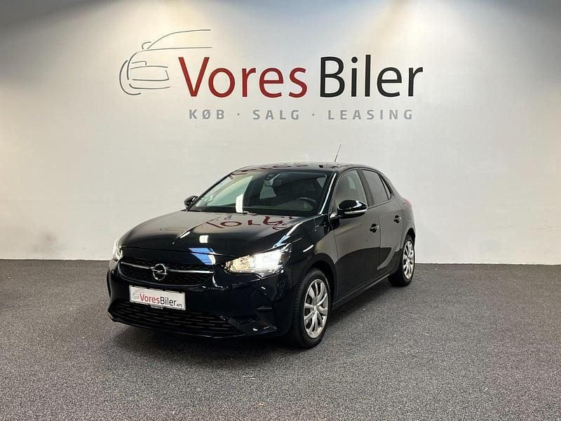 Brugt Opel Corsa Edition+ 75 HK (55 kW) 2020 Sort Hatchback