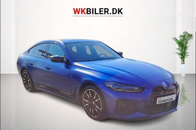 Blå Brugt 2022 BMW i4 M Sport Sedan | 499.900 kr. - Billede 1/4