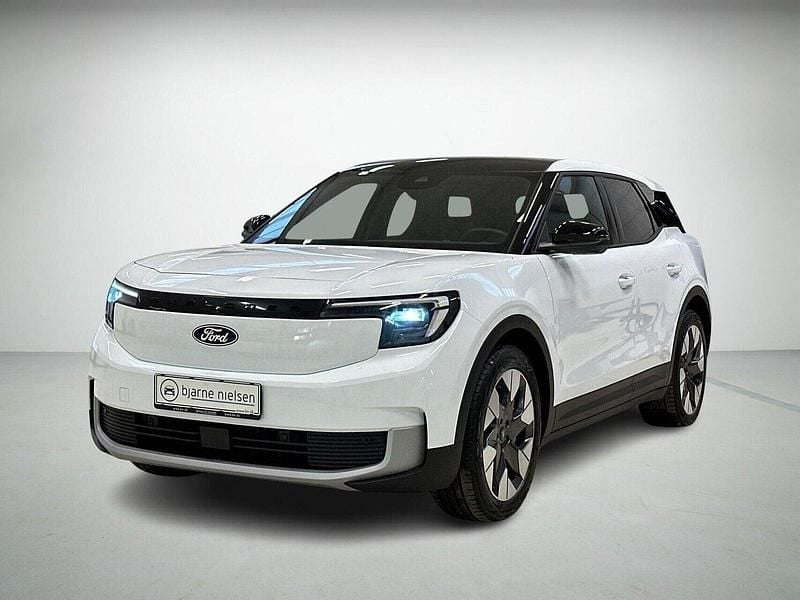 Hvid Brugt 2024 Ford Explorer Extended Range SUV | 294.980 kr. (God pris) - Billede 1/4