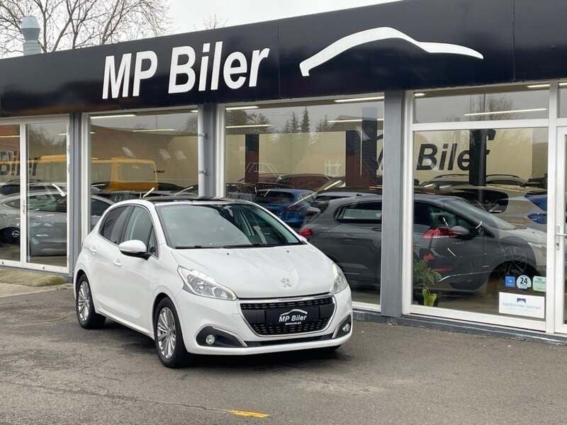 Hvid Brugt 2019 Peugeot 208 Prestige Hatchback | 74.900 kr. (Fair pris) - Billede 1/4