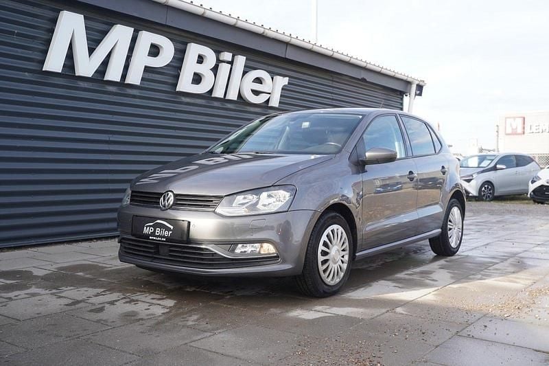 Gråmetal Brugt 2017 VW Polo Comfortline Hatchback | 99.700 kr. (Fair pris) - Billede 1/4