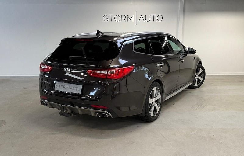 Brugt Kia Optima GT-Line 141 HK (103 kW) 2017 Brunmetal Stationcar