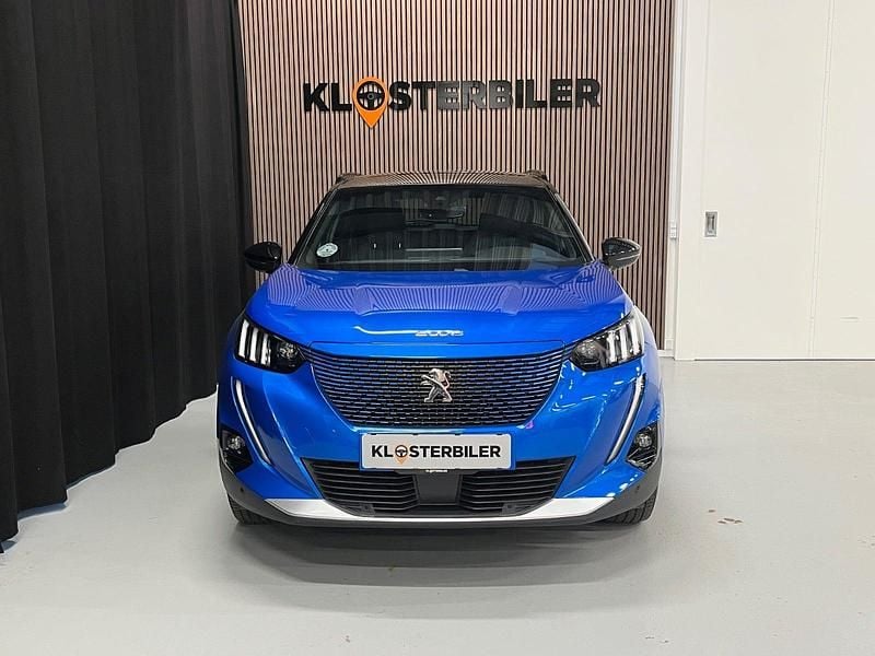 Brugt Peugeot e-2008 GT 100 kW (136 HK) 2022 Blåmetal SUV