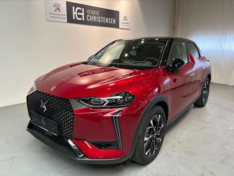 Rød metal Brugt 2023 DS Automobiles DS3 Crossback E-Tense Opera SUV | 219.900 kr. (Lidt for dyr) - Billede 1/4