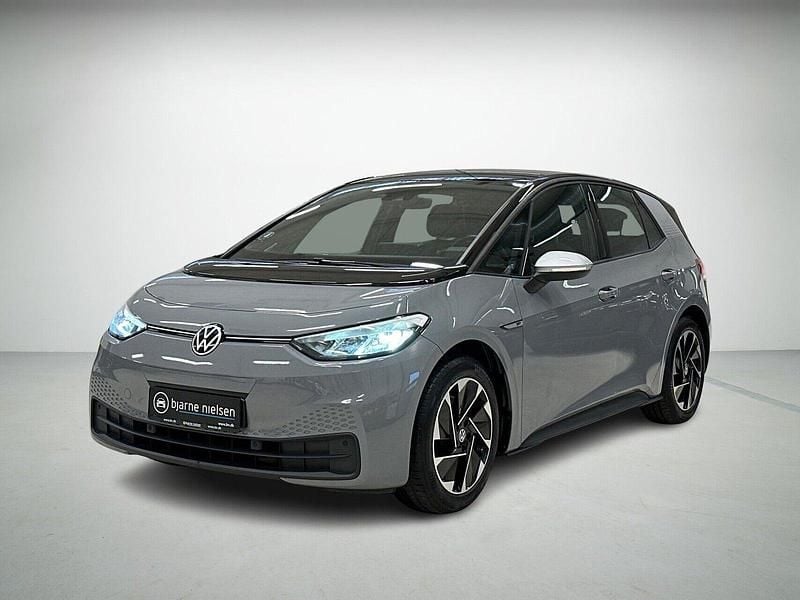 Mørkgrå Brugt 2020 VW ID.3 Hatchback | 139.900 kr. (Fair pris) - Billede 1/4