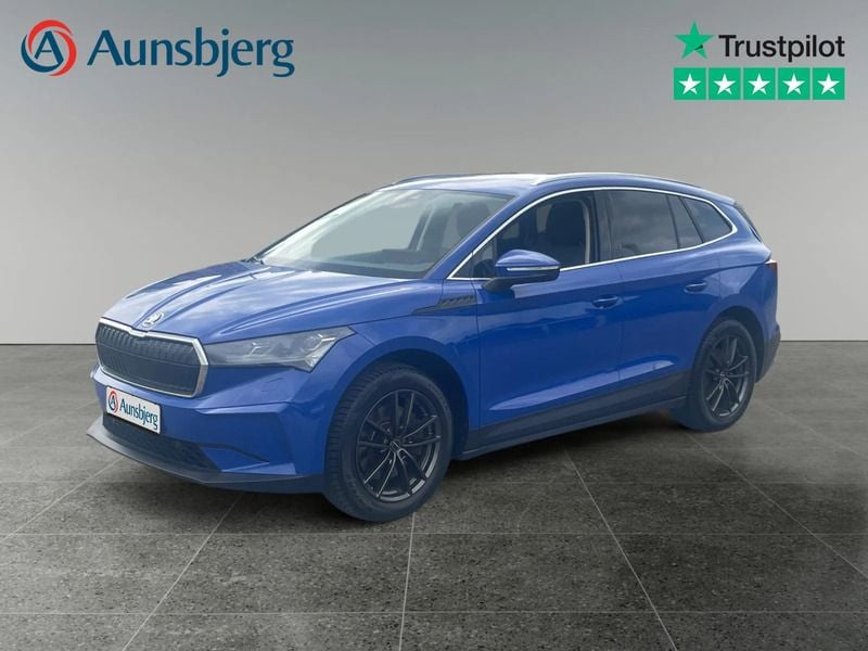 Blå Brugt 2022 Skoda Enyaq iV SUV | 259.500 kr. (Fair pris) - Billede 1/4