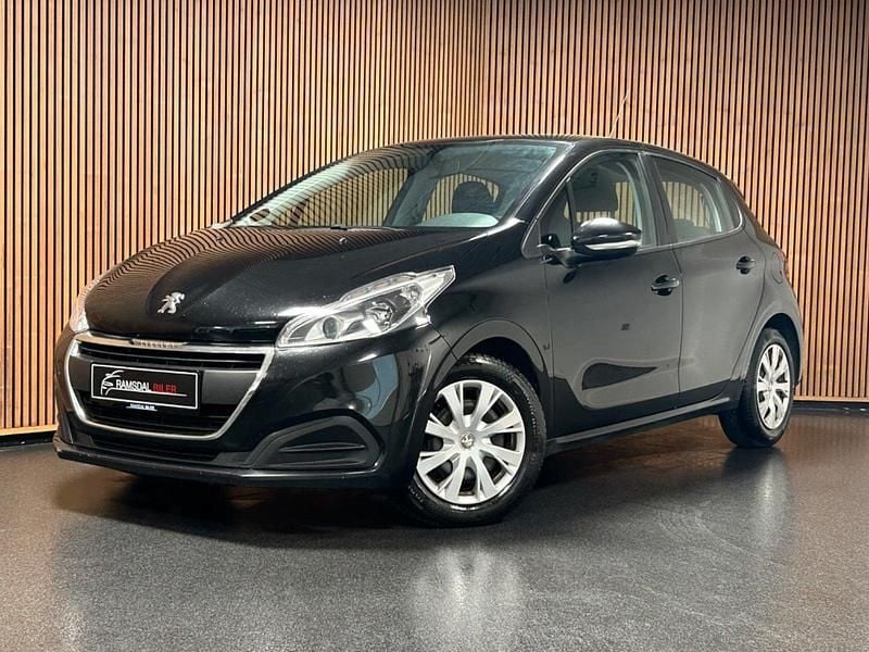 Sort Brugt 2015 Peugeot 208 Active Hatchback | 39.995 kr. (Fair pris) - Billede 1/4