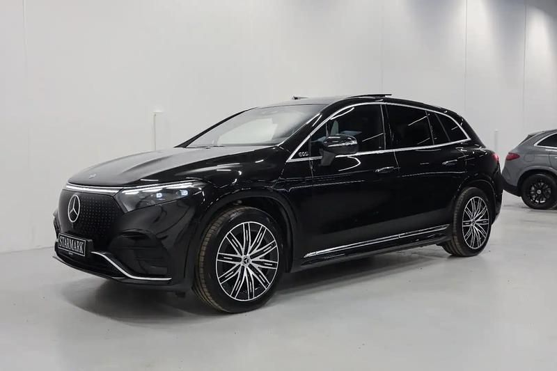 Sortmetal Ny 2025 Mercedes EQS450+ SUV | 1.224.900 kr. - Billede 1/3