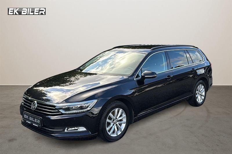Sort Brugt 2018 VW Passat Comfortline Premium Stationcar | 179.900 kr. (Lidt for dyr) - Billede 1/4