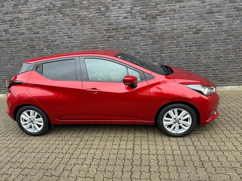 Brugt Nissan Micra N-Connecta 100 HK (73 kW) 2021 Rødmetal Hatchback