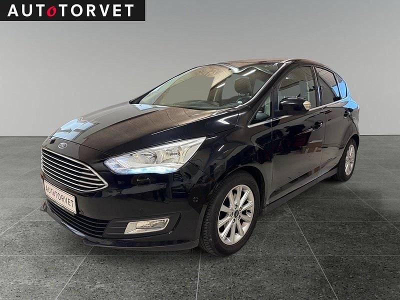 Sort Brugt 2018 Ford C-MAX Titanium MPV | 47.700 kr. - Billede 1/4