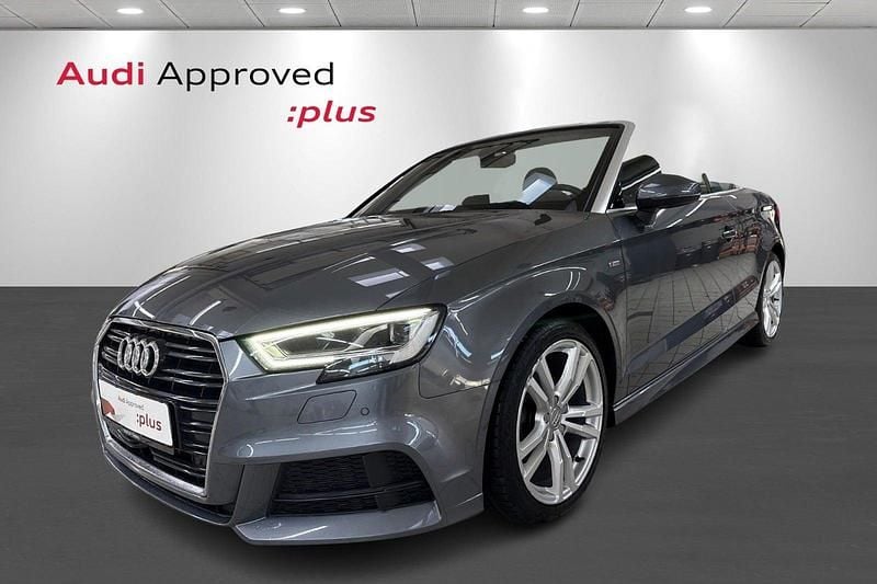 Gråmetal Brugt 2020 Audi A3 Cabriolet Cabriolet | 289.900 kr. - Billede 1/4