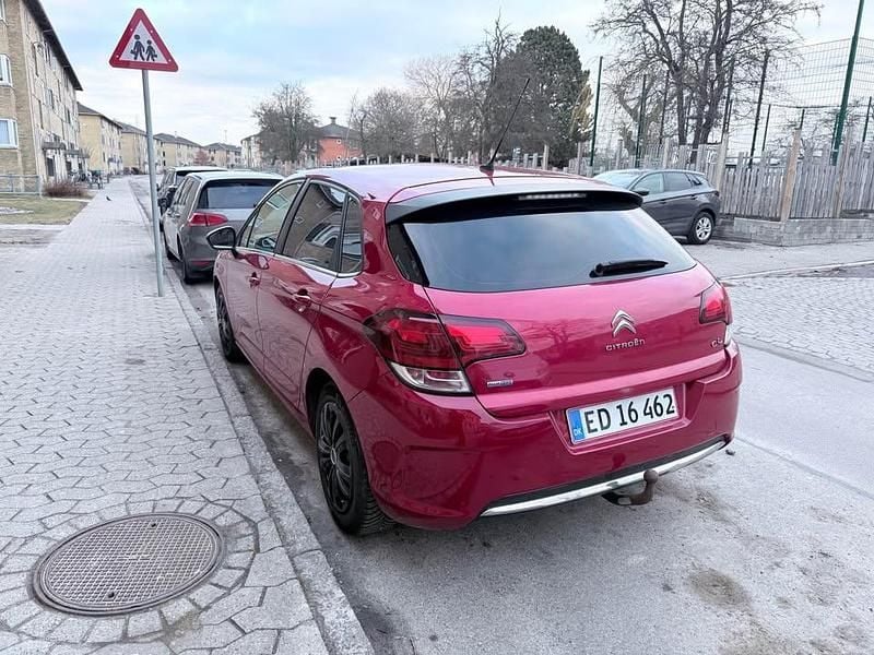 Brugt Citroën C4 99 HK (72 kW) 2015 Rød Hatchback