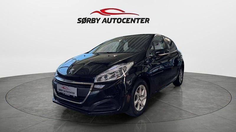 Sort Brugt 2019 Peugeot 208 Envy Hatchback | 59.900 kr. (Super pris) - Billede 1/4