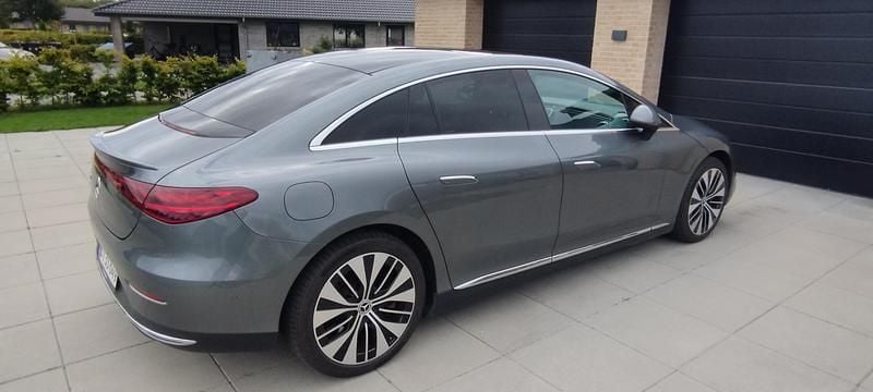 Grå Brugt 2022 Mercedes EQE350 Electric Art Sedan | 435.000 kr. - Billede 1/6