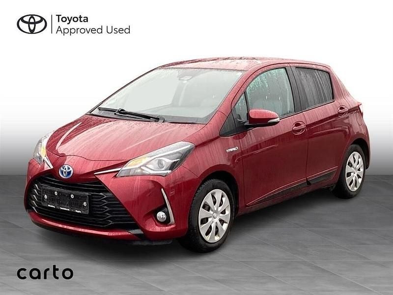 3t3 tokyo red Brugt 2017 Toyota Yaris Hybrid H2 Hatchback | 94.900 kr. (Fair pris) - Billede 1/3